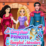 Ostatné hry pre deti Long Hair Princess Tangled Adventure