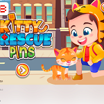Ostatné hry pre deti Kitty Rescue Pins